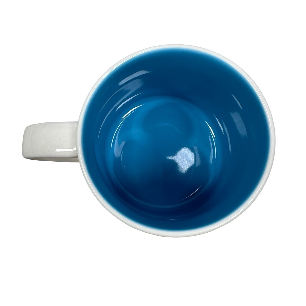 Starbucks You Are Here Switzerland Coffee Mug 14oz Blue Interior 2017 Ceramic - Picture 5 of 8